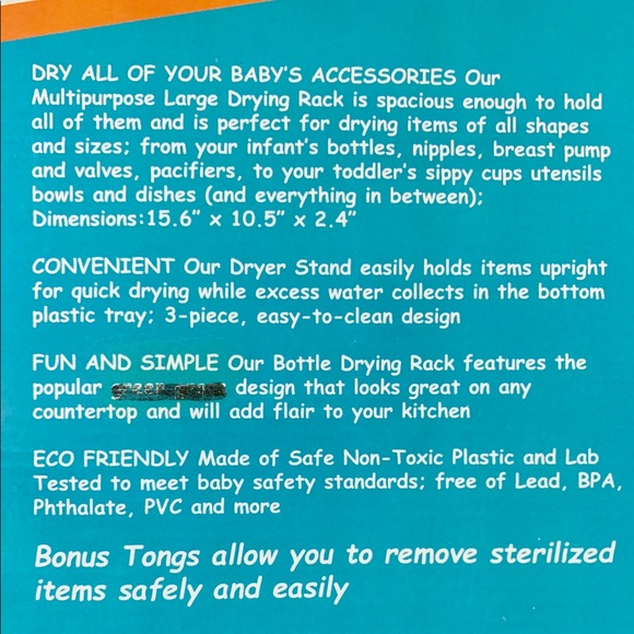 New! Splirsh Countertop Drying Rack - Picture 3 of 4